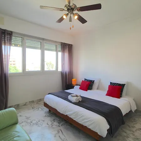 Alc - Ltm11 - 14 Min Palais And 2 Min Beaches Daire *